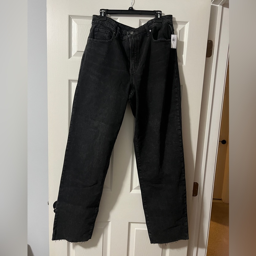 NWT old navy high rise, OG loose size 16 black jeans